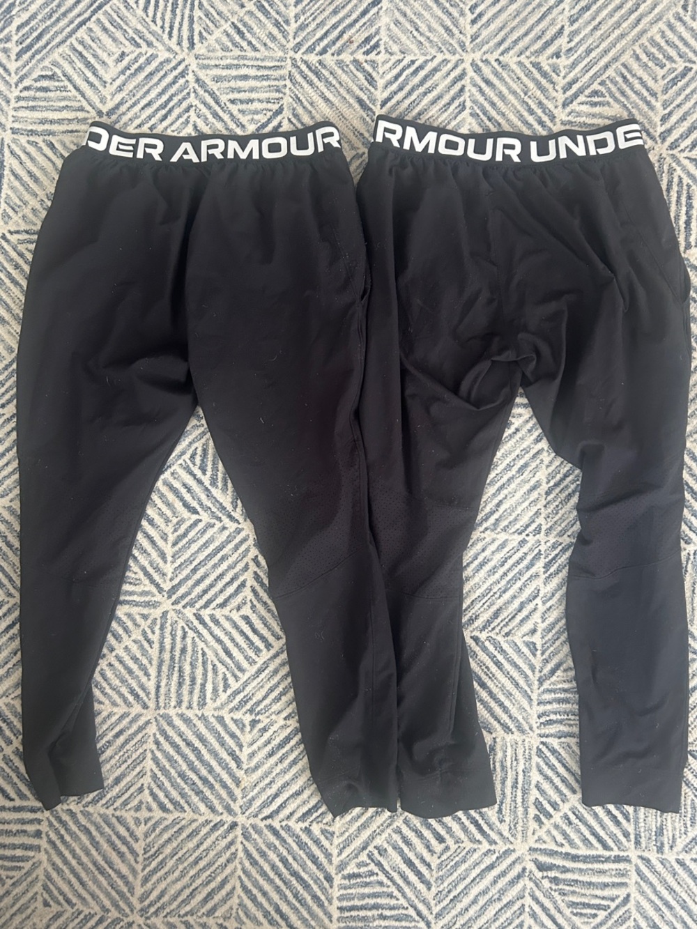 Under Armour Black Woman’s Lightweight  Performance Joggers - 2 Pack - Picture 3 of 4